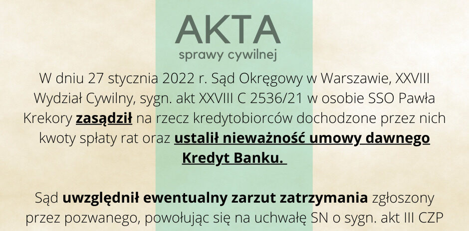 Ilustracja do: I jeszcze jeden sukces w tym tygodniu !