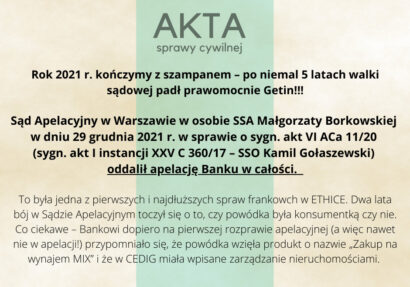 Ilustracja do: Rok 2021 kończymy szampanem