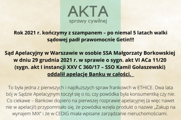 Ilustracja do: Rok 2021 kończymy szampanem